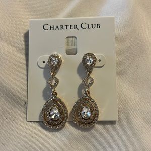 NWT Charter Club Dangle Earrings